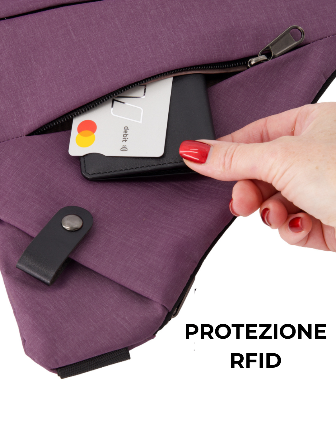 NOCTIS- Borsa tracolla antifurto unisex